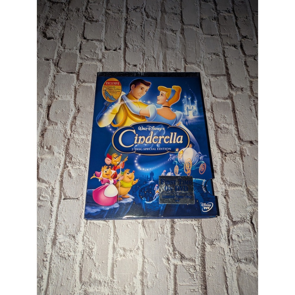Disney Cinderella DVD 2-Disc Special Platinum Edition 2005 Restored Classic